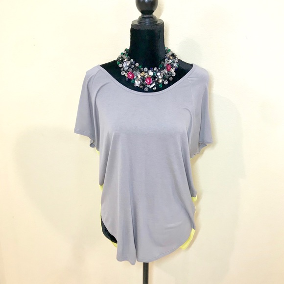EXPRESS CHIFFON TEE - Picture 2 of 7